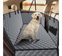 JOEJOY Funda Perros Coche, Funda de Asiento para Perros Impermeable y Resistente, Protector Coche con Ventana de Malla Visible y Cremallera, Universal para SUV, Camión