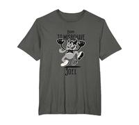 Joel - Nombre de Chico Genial con un diablillo Lindo Camiseta, Hombre Tallas Grandes, Asfalto, 2X Alto