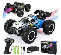 Joellfuner Coche teledirigido para niños 1:16 RC Buggy con dos carcasas, 2,4 GHz, doble control, camión monstruo teledirigido
