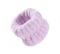 JOERBABU Banda para el pelo, 1 pulsera absorbente de felpa, toalla de lavado de muñeca, maquillaje, suave, toalla de rizo