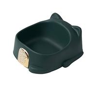JOERBABU Cuenco para gatos, con parte inferior deslizante, para gatitos, cuenco de agua de gran capacidad, forma segura de polipropileno, fácil de