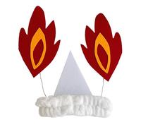 JOERBABU Diadema de calavera de Halloween, aro gótico, llama, accesorio para el pelo, accesorio para el pelo, para fiestas de disfraces, accesorios para el pelo, diadema de espías