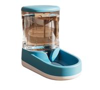 JOERBABU Dispensador automático de agua para mascotas de 3.8 L, contenedor de alimentos de gran capacidad, cuenco de agua para gatos pequeños y cachorros