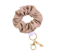 JOERBABU Llavero de pulsera multiusos con estampado cómodo que se adapta a la banda para el pelo, accesorio para trajes elegantes y comodidad