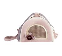 JOERBABU Transportador para mascotas, almohadilla extraíble, práctica bolsa para hámsteres, bolsa transportadora para hámsteres, viajes al aire libre, viajes