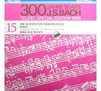 Jörg Baumann - TELDEC Special Edition 1985, Vol. 15 - 300 Jahre J.S. Bach: Die Suiten für Violoncello Solo, BWV 1007-1012 [Vinyl Doppel-LP] [Schallplatte]