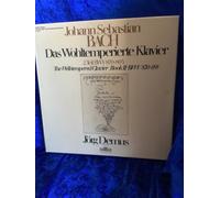 Jörg Demus - J.S. Bach Das Wohltemperierte Klavier, 2. Teil BWV 870-893 (VINYL-BOX)