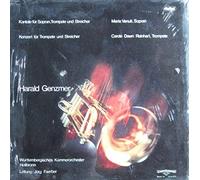 Jörg Faerber & Württembergisches Kammerorchester Heilbronn - Harald Genzmer: Kantate für Sopran, Trompete und Streicher / Konzert für Trompete und Streicher [Vinyl LP] [Schallplatte]