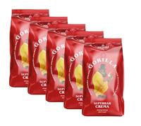 Joerges Espresso Gorilla Super Bar Crema, juego de 5 granos de café (5 x 1 kg)