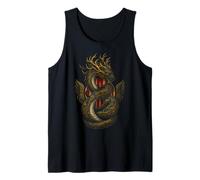 Jörmungandr Serpiente del Mundo Mitología Valhalla Vikingo Camiseta sin Mangas