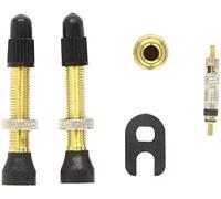 Válvulas Presta Tubeless Joe´s No Flat - 2 Unidades ( Plata / 32 mm )