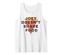 Joey no comparte Comida Amigos Cita Meme para fanáticos de programas de televisión Camiseta sin Mangas