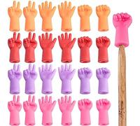 Joez Wonderful 24 tapones de aguja de tejer, porta agujas