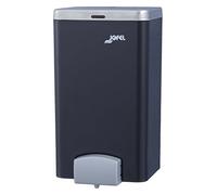 Jofel - AC22000, Maxi Visión Dosificador de Jabón Rellenable, Dispensador de Jabón, Pulsador de ABS, color Fumé, 2 L