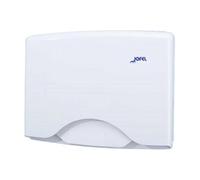 Jofel - AM21000, Dispensador Papel Cubreasientos WC, Dispensa Unitariamente, Necesita Carga de Papel Cubre-asientos, para Colectividades y W.C públicos, Hospitales, Clínicos, Bares, Restaurantes