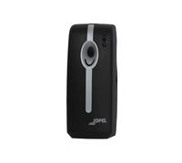 Jofel - Dispensador Ambiental Basic AI90600, ambientadores para perfumar espacios cerrados, color Negro mate, para cargas de 250 ml, frontal abatible que facilita su limpieza.