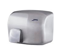 Jofel - Secamanos Óptico 2000W, Secador de Mano con Sensor de Infrarrojos Activado y Desactivado Automático, Antivandálico, Modelo Íbero, AA92500 Carcasa en Acero Inoxidable Satinado