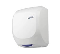 Jofel - Secamanos Óptico de Alto Rendimiento (400 Km/h) 1400W, Secado en 10 segundos, Secador de Manos Automático, Filtro Hepa, Antivandálico, Modelo AVE Carcasa ABS Resistente, AA19000 Blanco