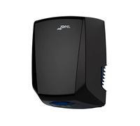 Jofel - Secamanos Óptico de Alto Rendimiento (505 Km/h) Bajo Consumo 1200W, Secador de Manos Automático. Rápido 10s. Soporta un Alto Flujo de Trabajo. Modelo Power+ ABS Resistente, AA56600 Negro Mate