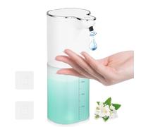 JOFLVA Automatico Dispensador Jabon Baño, 400 ml Dispensador de jabón automático para Pared, Carga USB con Sensor Dispensador Jabon Cocina, Apto para Cocina, Baño, Hotel