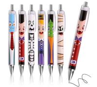 JOFONY 12 bolígrafos Halloween, juego de lápices para oficina y escuela, artículos de papelería, accesorios y regalos para niños