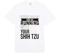 Jogger con Shih Tzu Comfort Colors Adult Heavyweight T-Shirt