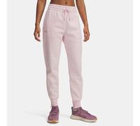 Under Armour Pantalón jogger UA Rival Fleece Forro polar Prime Pink Light Heather/Prime Pink LG