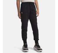 Jogger Under Armour Rival Fleece para niña Negro / Blanco YSM (127 - 137 cm)