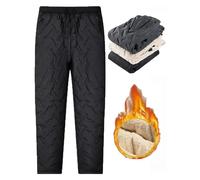 Joggers For Hombre, Forro Polar, Invierno, Informales, Cálidos, Térmicos, con Cordón, Cintura, con Bolsillos con Cremallera, Pantalones De Chándal Gruesos, S-7XL Pantalon Hombre(Black B,5XL)