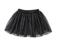 Jogging 152 Falda tutú de tul bordado a cuadros de flores arco iris para niñas de 1 a 10 años Mini, Bk2, 8-10 años