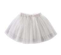Jogging 152 Falda tutú de tul bordado a cuadros de flores arco iris para niñas de 1 a 10 años Mini, Wh2., 12-24 meses