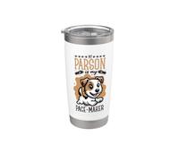 Jogging con un Parson Russell Terrier Vaso térmico de acero inoxidable de doble pared