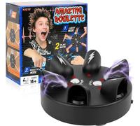 Jognee Shock Roulette - Detector eléctrico de mentiras de dedos, interesante juguete de juego de fiesta de polígrafo, ruleta de choque de dedos para fiesta familiar