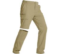 Jogwits Pantalón Hombre Convertible, Pantalón de Senderismo Verano Ligero Transpirable de Secado Rápido Desmontable, Cargo 6 Bolsillos para Senderismo, Trekking, Ciclismo, Viaje, Camping