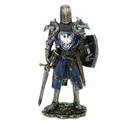 Joh. Vogler Figuren _ Shop Gmbh Alemán Caballero En Armadura Espada Y Signo De 19 CM Figura Decorativa Escultura