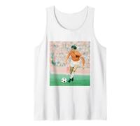 Johan Cruyff En Acción Holanda Argentina Copa Mundial de Fútbol Camiseta sin Mangas