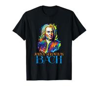 Johan Sebastián Bach Retro Camiseta