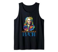 Johan Sebastián Bach Retro Camiseta sin Mangas