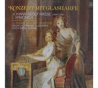 Johann Adolf Hasse - Bruno Hoffmann , Edith Wiens - Konzert Mit Glasharfe - Orbis - 42 668 4