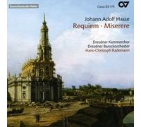 JOHANN ADOLF HASSE Requiem & Miserere (CD) (Importación USA)