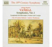 Johann Baptist Vanhal Vanhal: Symphonies Vol. 2 (CD) Album (Importación USA)