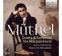 Johann Gottfried Müt Müthel: Duets & Sonatas for Harpsich (CD) (Importación USA)