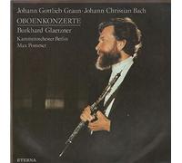 Johann Gottlieb Graun · Johann Christian Bach , Burkhard Glaetzner , Kammerorchester Berlin , Max Pommer - Oboenkonzerte - ETERNA - 8 27 900