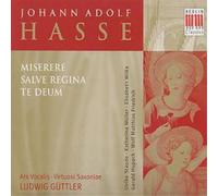 Johann Hasse Miserere, Salve Regina, Te Deum (Guttler, Ar (CD) (Importación USA)