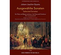 Johann Joachim Quantz-Ausgewählte Sonaten für Flöte und Basso continuo-Instrumental Collection