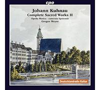 Johann Kuhnau : Intégrale de l'uvre sacrée, vol. 2. Meyer.