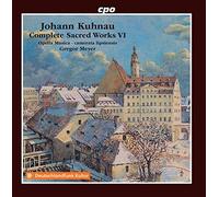 Johann Kuhnau : Intégrale de l'uvre sacrée, vol. 6. Meyer.