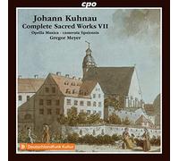 Johann Kuhnau : Intégrale de l'œuvre sacrée, vol. 7. Meyer.