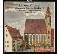 Johann Kuhnau : L'oeuvre sacrée, vol. 4. Meyer.