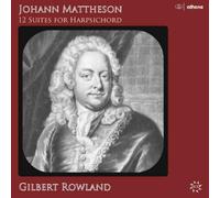 Johann Mattheso Johann Mattheson: 12 Suites for Harpsicho (CD) (Importación USA)
